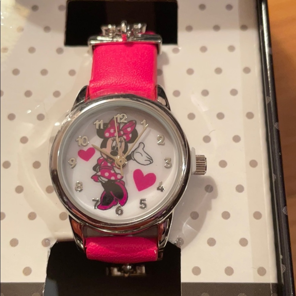 NEW Kids Minnie Mouse Wrist Watch - Picture 2 of 3